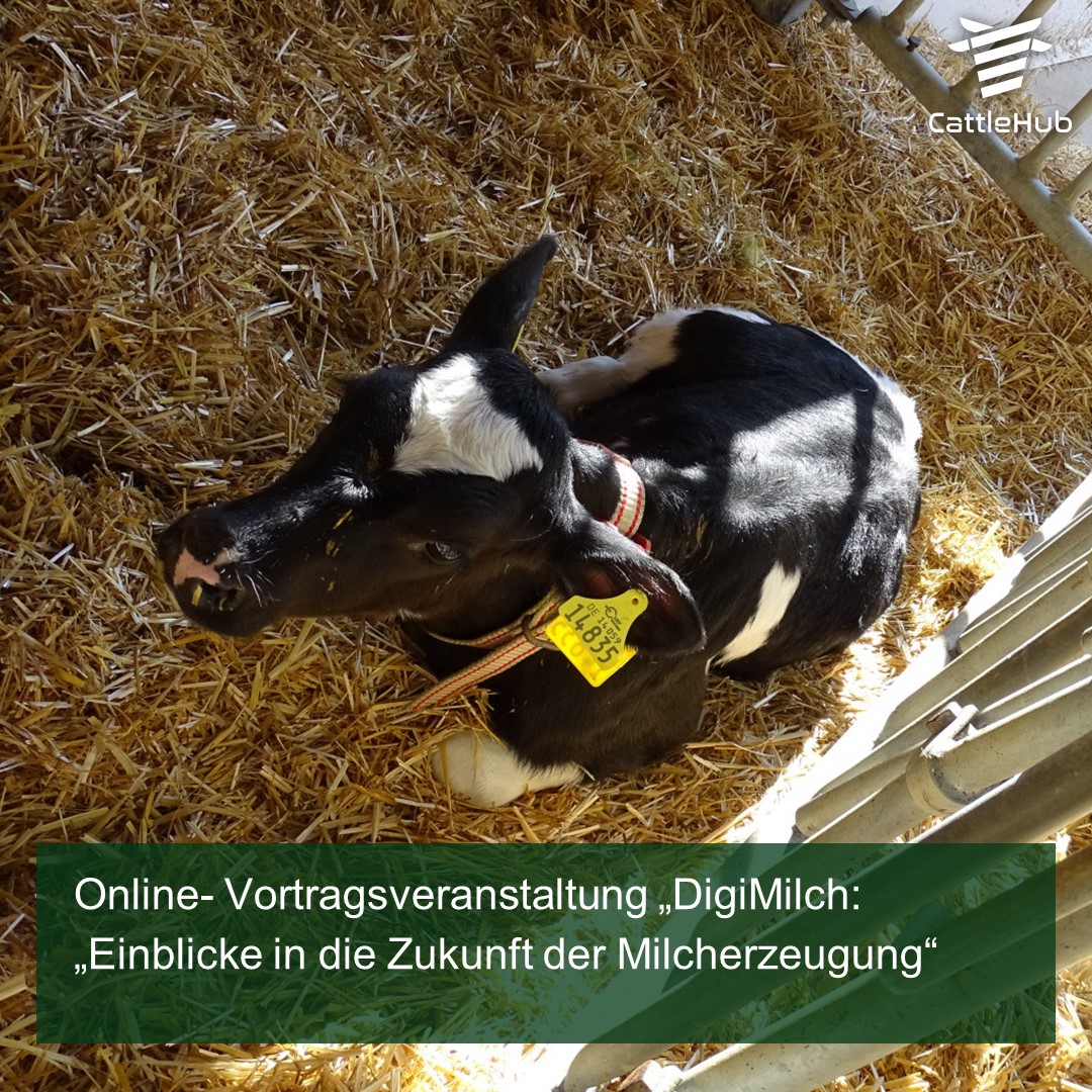 Online-Vortragsveranstaltung "DigiMilch: Einblicke in die Zukunft der Milcherzeugung" am 17.06.2021